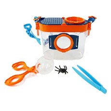 SUPERSSAM 雙面放大鏡+昆蟲採集箱, 1個