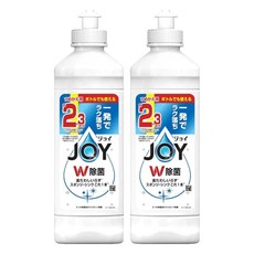 JOY W 除菌潔淨洗碗精補充瓶 除菌, 2個, 300ml