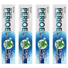 페리오 캐비티케어 알파 불소치약, 160g, 4개