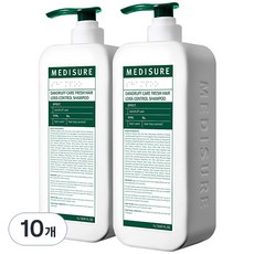 메디슈어 비듬케어 프레쉬 탈모 샴푸, 1L, 10개