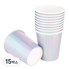 金屬雷射派對杯 銀色 240ml, 10入, 150個