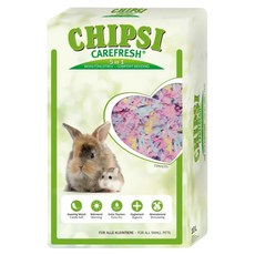 carefresh 凱優 小動物天然紙棉 繽紛, 50L, 1包, 不適用