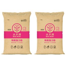 聯華 水手牌 特級強力粉 麵包粉 適用於精緻吐司、歐式麵包、手工麵包、各式甜麵包及冷凍麵糰, 10kg, 2袋