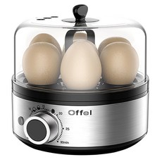 오펠 타이머 장착 스텐레스 7구 계란찜기, OFB-6405C