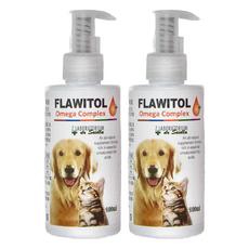 優寶 Flawitol Omega Complex 寵物營養滴液 160ml, 活膚益毛, 2瓶