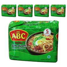 미에이비씨 인스턴트 카리아얌 치킨커리향 75g, 25개
