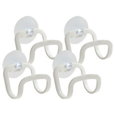 World Clean 吸盤式菜瓜布架, 白色, 4個