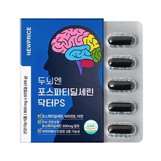 뉴프라이스 두뇌엔 포스파티딜세린 닥터PS 48g, 1개, 60정