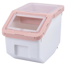 寵物飼料桶, 粉色, 1個
