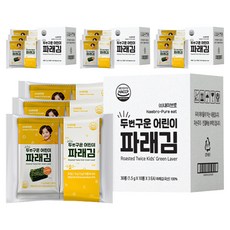 Pure Eat 孩童兩遍烘烤海苔 10包入, 原味, 15g, 12袋