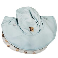 BrilleBrille兒童頸部防護雙面防曬帽 帽簷加長型