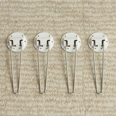 Joeunworld 鋼折疊腿, 白色的