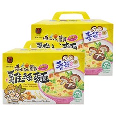 豐滿生技 博士紅薑黃雞絲麵 (香菇風味) (75公克x4份) 全素, 300g, 2盒