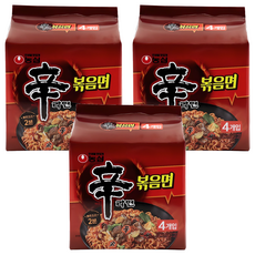 신라면 볶음면, 12개
