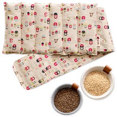 redbean 糙米手腕腳踝熱敷袋 俄羅斯娃娃, 1個