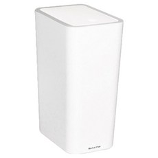 마켓플랜 심플라인 대용량 원터치 쓰레기통, 화이트