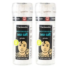 Carmencita 卡門 海鹽研磨罐, 115g, 2個