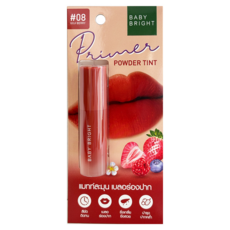 BABY BRIGHT Primer Powder Tint 持久粉霧莓果唇釉, #08, 2.4g, 1個