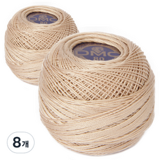 DMC 19號線 80編織刺繡蕾絲線, 842, 8個