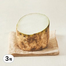 제주 친환경 절단무, 400g, 1개입, 3개, 400g