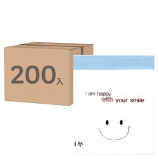 B Home Baking 自黏式OPP微笑包裝袋, 200入, 1組