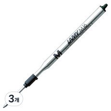 LAMY 볼펜 리필심 M16, 블랙M, 3개