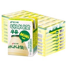 바나나맛우유 mini, 120ml, 144개