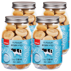 PETBEST 島原手作犬用麵包 狗狗零食, 牛奶, 100g, 4入