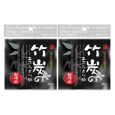 COSMOS 紙匠 竹炭吸油面紙 深層吸收 黏取式設計 無香 100%進口紙漿, 50入, 2組