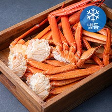 러시아산 삼각 대게 섹션 7~8편 (냉동), 2.1kg, 1박스