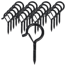 ALLGORR 問號螺絲掛鉤 鎖扣式 I型, 20個