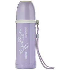 ZOJIRUSHI 象印 不鏽鋼保溫瓶 SS-PC20, 羅蘭紫, 200ml, 1個