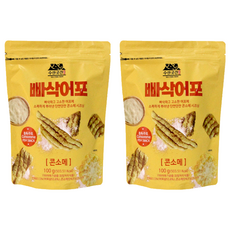 빠삭어포 콘소메, 100g, 2개