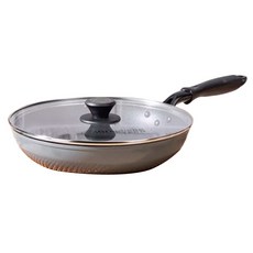 DiAMOND CHEF 黑金石墨烯不沾單柄平煎鍋 24cm 含蓋, 1個