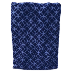 imabari towel 今治毛巾 日本藤高今治 瞬吸速乾七寶系列純棉浴巾, 藍色, 375g, 1條