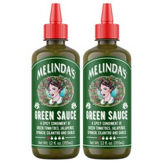 Melinda's 梅琳達 綠色辣醬, 355ml, 2個