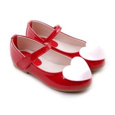 풋풋 여아용 하트멜리 메리제인 구두