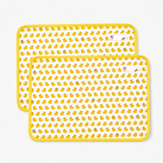 Chouchou Room 防水便當/餐盤墊 2入, 小鴨, 40 x 28cm, 2個