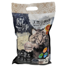 原淨 高效天然豆腐砂 活性碳 6.5L, 2.6kg, 1包