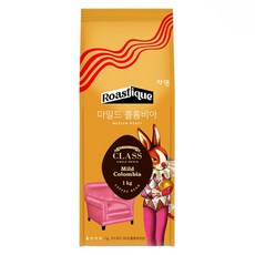 Jardin 級溫和哥倫比亞單一來源豆類, 1kg, 1入