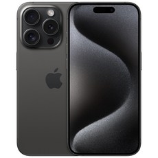 Apple 정품 아이폰 15 Pro 자급제, 블랙티타늄, 512GB