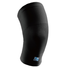 LP SUPPORT 高伸縮型膝護套 647R1-BK-M, 1個