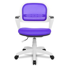 체어포커스 화이트바디 메쉬 알라딘의자 AL-360, 바이올렛