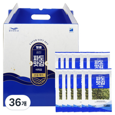 광천파도김 파래식탁김 15g 12봉, 180g, 3박스
