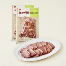주원산오리 건강한오리 훈제슬라이스 2팩, 800g, 1개
