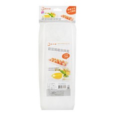 橘之屋 雞蛋隔離保鮮盒 可存放12顆雞蛋 盒蓋平整設計 堆疊省空間 密封隔絕冰箱異味, 單色, 1個