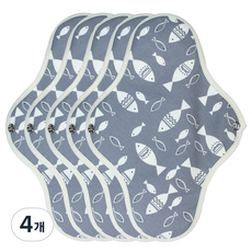 WIZLLY 布衛生棉 迷彩灰, 大型, 5入, 20個