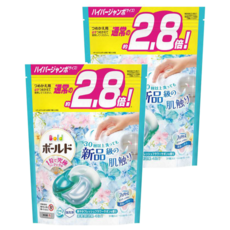 Bold 4in1 持香4D洗衣膠囊補充裝 清新花香, 31顆, 2袋