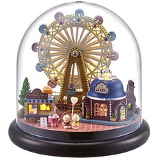 ADICO DIY 袖珍屋套組 遊樂園, 混合顏色, 1個