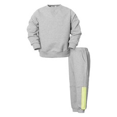 Uravi 兒童三角羅紋大學T線條長褲上下套裝